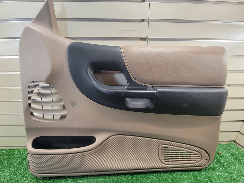🔥98-02 FORD RANGER PASSENGER RIGHT FRONT DOOR TRIM PANEL SUPERCAB  TAN
