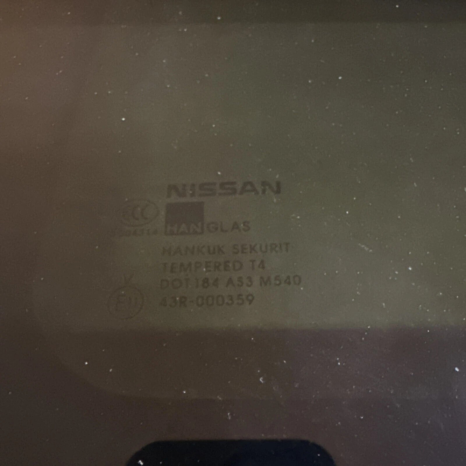 08-13 Nissan Rogue Sun Roof Sunroof Window OEM Glass