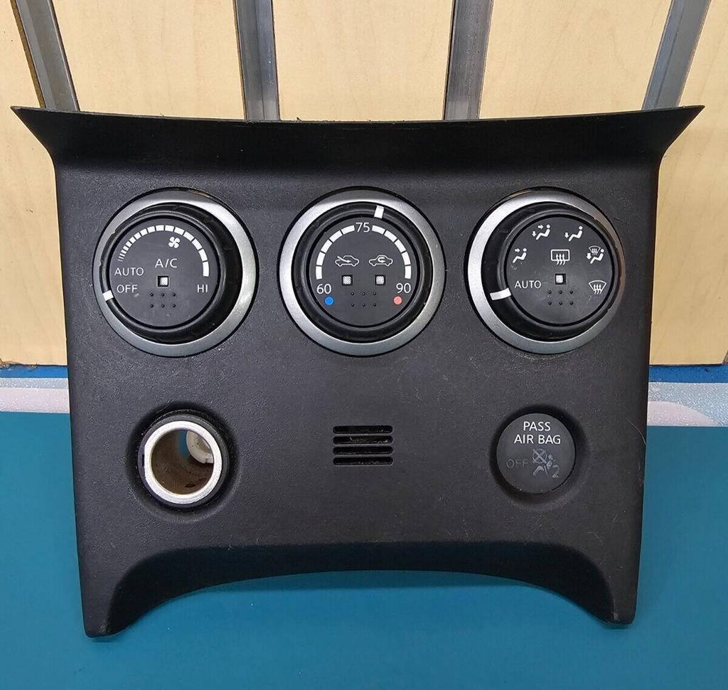 🔥08-15 NISSAN ROGUE DASH AC A/C HVAC HEATER CLIMATE TEMPERATURE CONTROL PANEL
