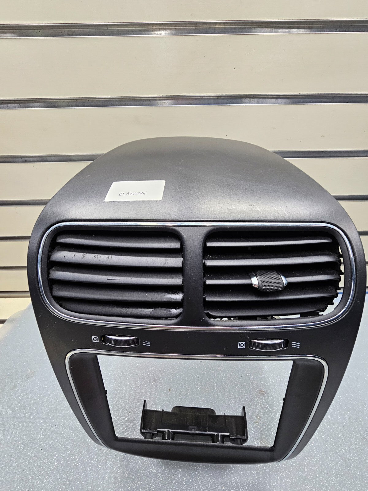 🔥2011-2020 Dodge Journey Center Dash Radio Trim Bezel Air Vents OEM BLACK