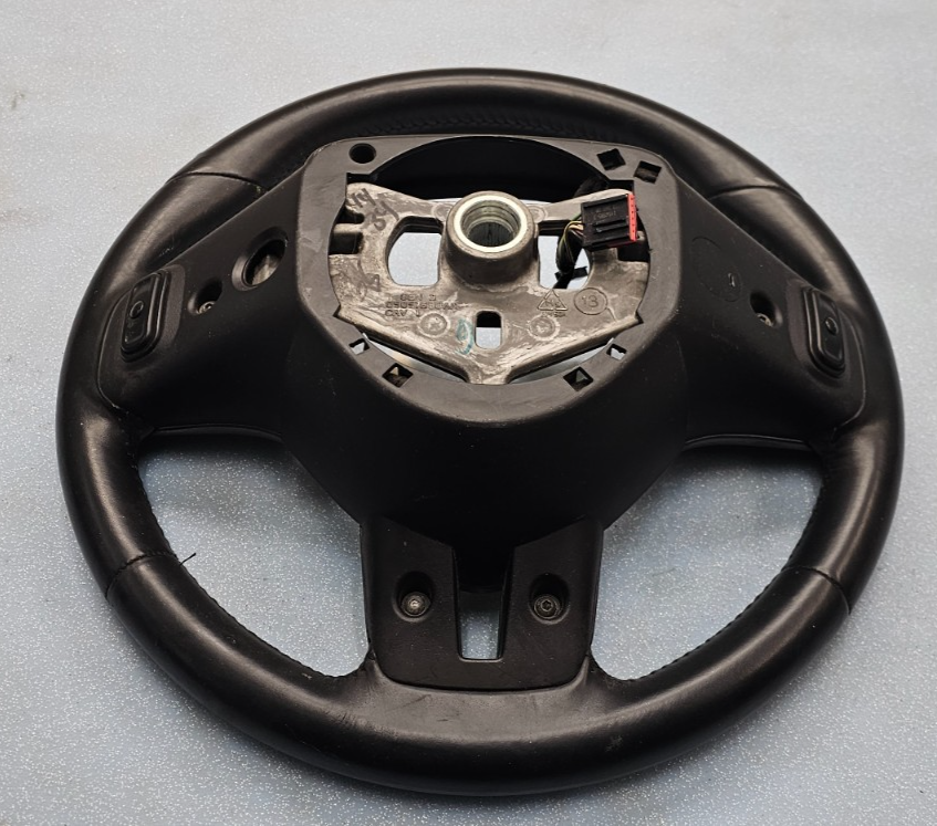 🔥13-16 DODGE DART STEERING COLUMN LEATHER & BLUETOOTH W/O PREMIUM CLUSTER BLACK