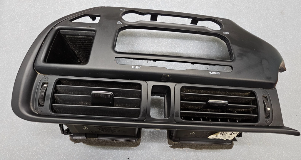 🔥12-17 KIA RIO CENTER DASH AM FM RADIO SCREEN DISPLAY BEZEL TRIM PANEL BLACK