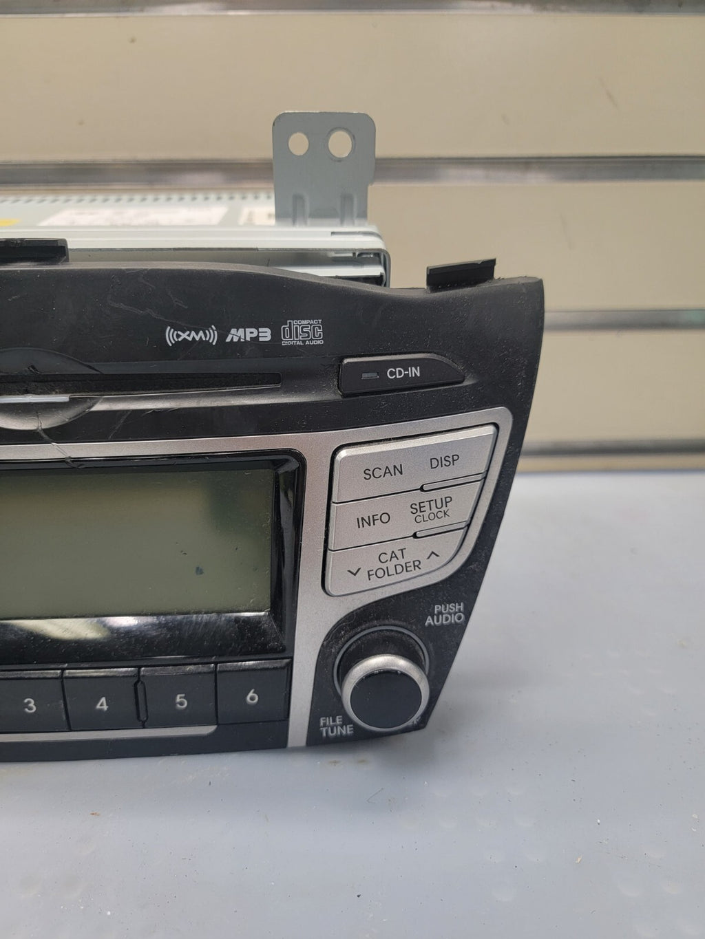 🔥10-13 Hyundai Tucson Bluetooth AM FM XM Radio Receiver Single Disc CD Player