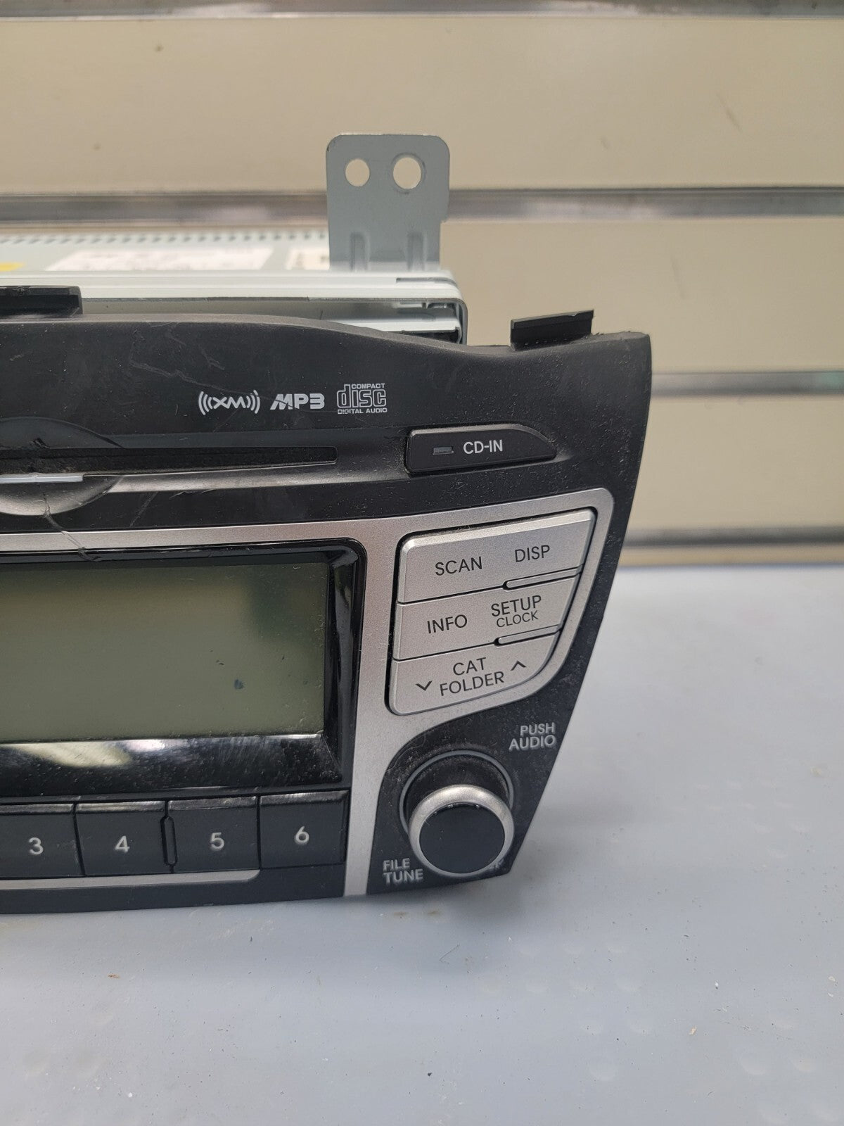 🔥10-13 Hyundai Tucson Bluetooth AM FM XM Radio Receiver Single Disc CD Player