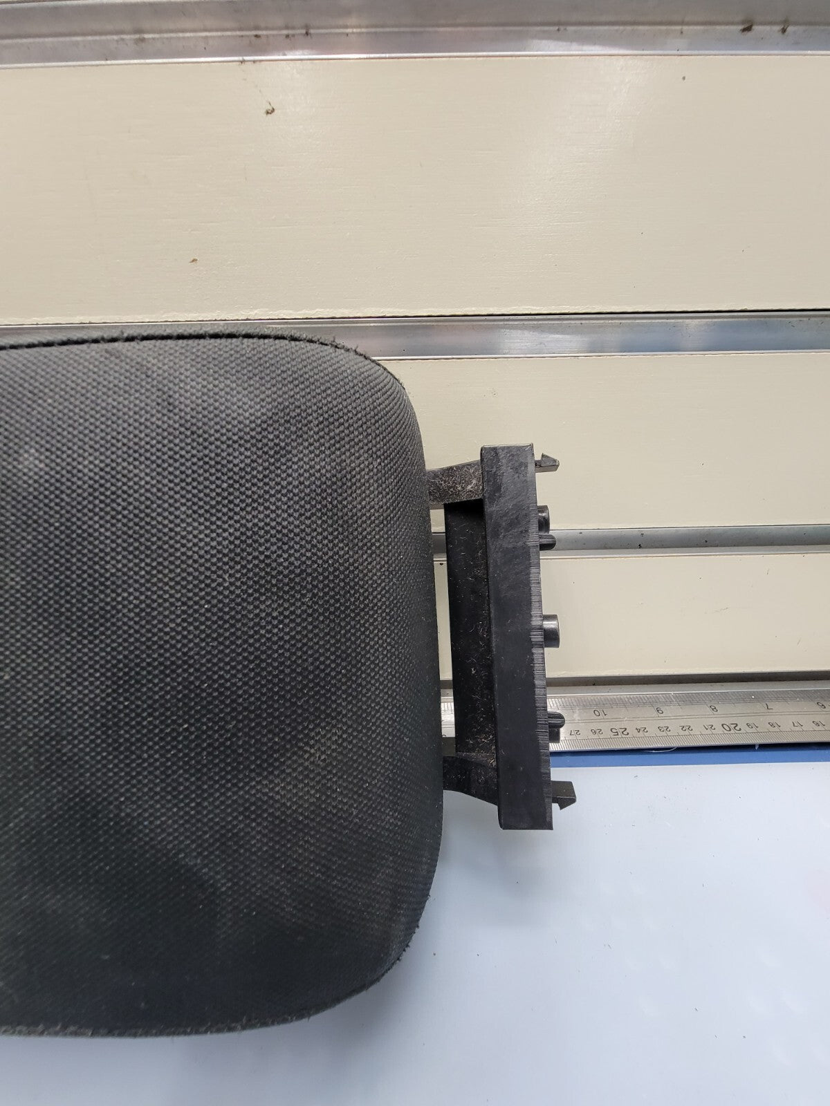 🔥2008-2017 Mitsubishi Lancer Armrest Center Console Arm Rest Lid Black Cloth