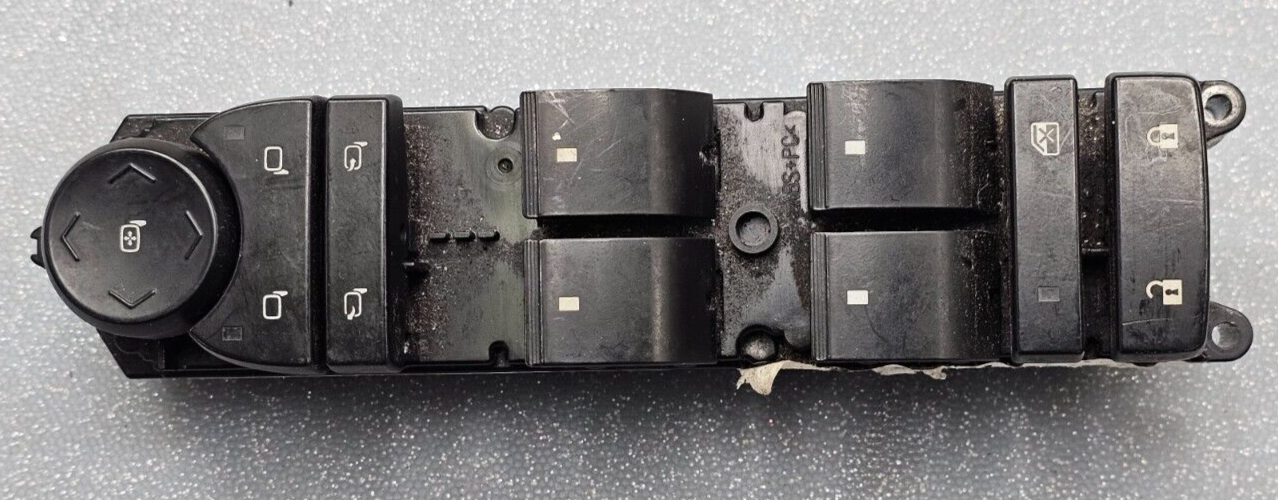 07-14 Silverado Tahoe Yukon Master Left Driver Window Switch Assembly Regulator