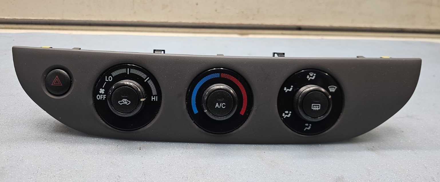 🔥02-05 CAMRY Front Dash A/C Temperature Heater Climate Control Panel Gray