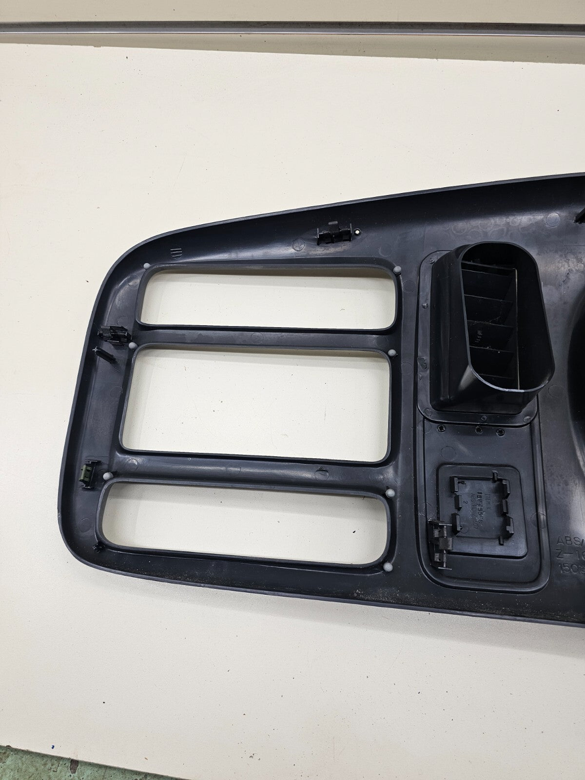 🔥96-02 Express GMC Savana Dash Instrument Cluster Speedometer Bezel Panel Black