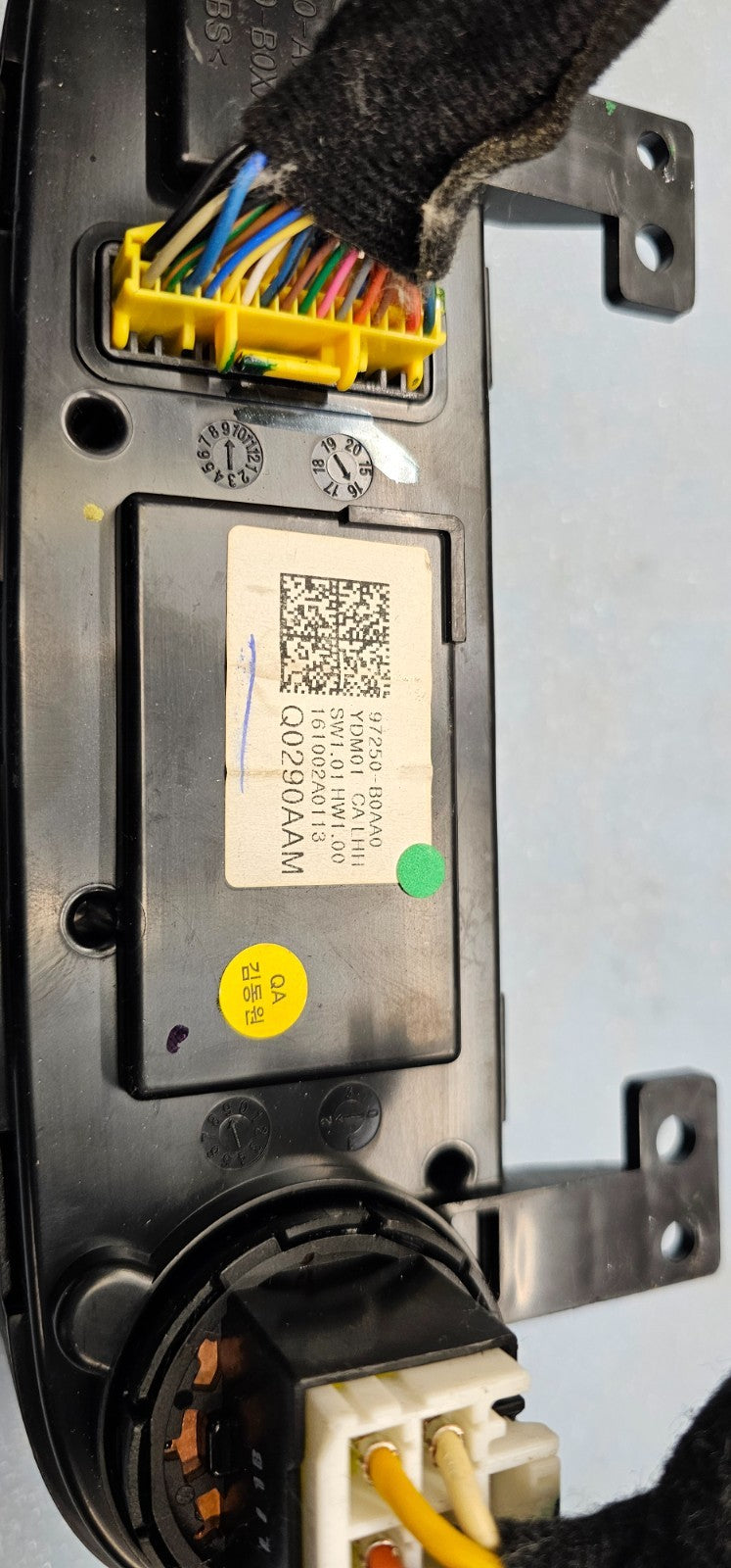 🔥17-18 Kia Forte Climate Control Panel Temperature A/C AC HVAC Heater Black OEM