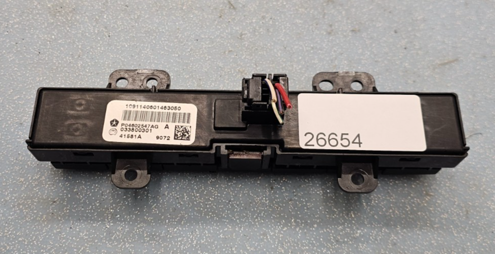 🔥09-10 Dodge Journey Dash Emergency Hazard Power Light Control Switch Panel