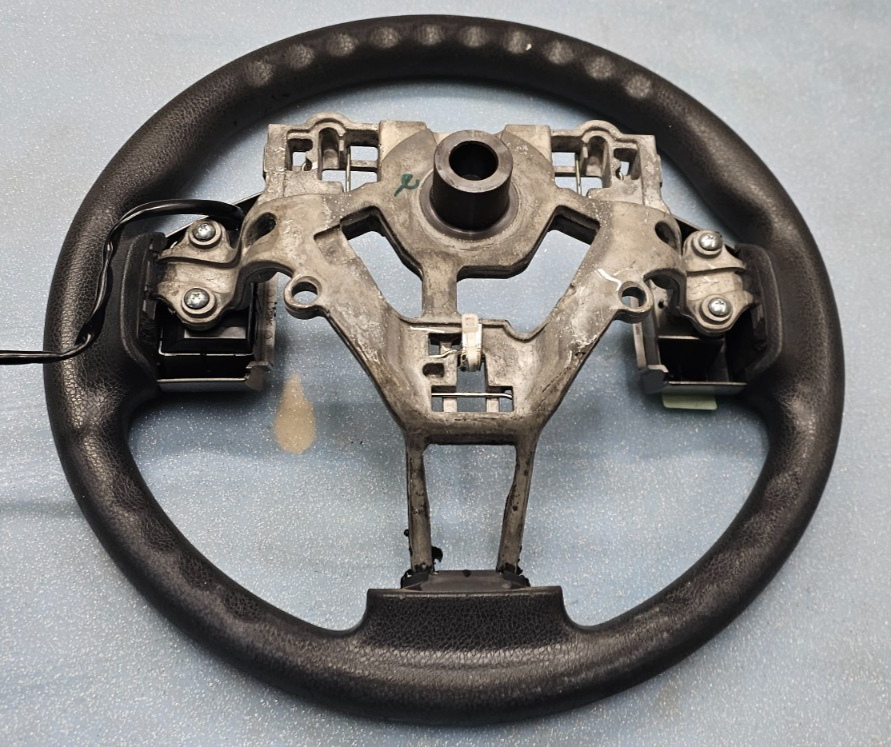 🔥07-12 Nissan Versa Leather Steering Column Wheel Cruise & Audio Control Black