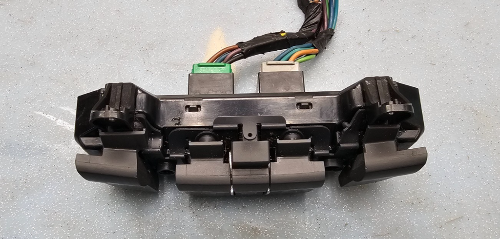 🔥07-08 Equinox Front Left Driver Master Door Window Power Switch Assembly Gray