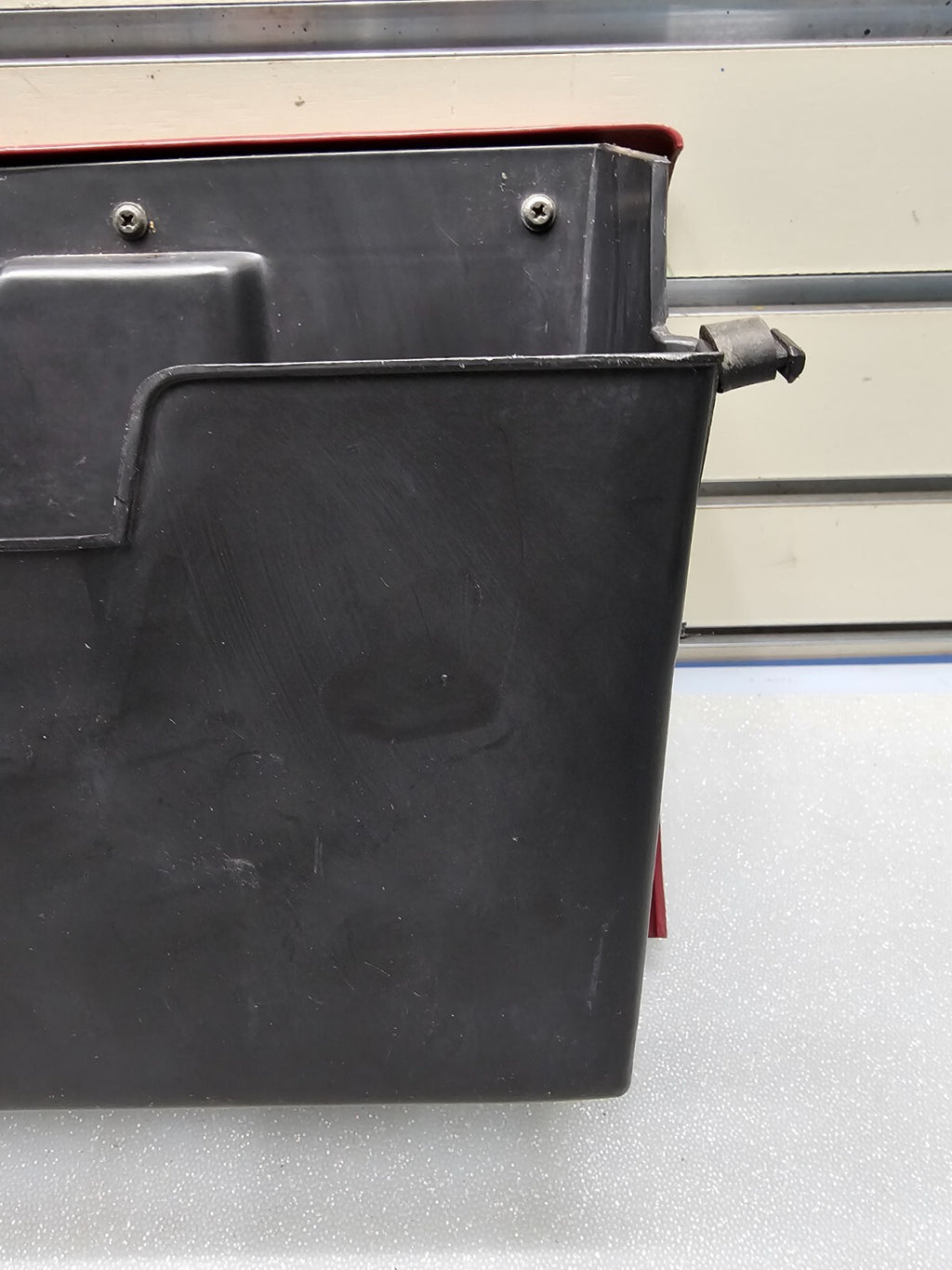 🔥1992-1996 ford F150 F250 F350 Bronco Dash Glove Box Glovebox Compartment RED