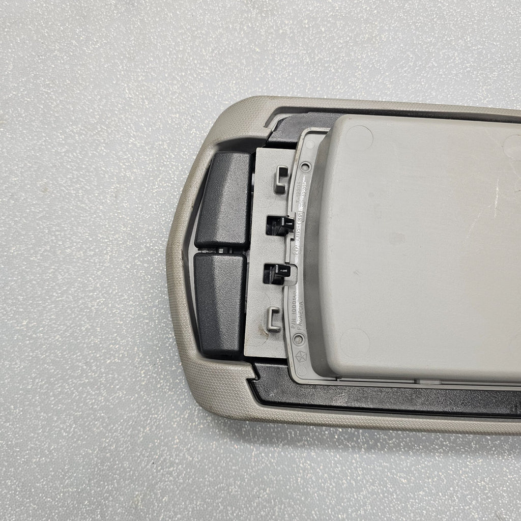 🔥07-10 Chrysler Sebring Center Console Lid Armrest Storage Assembly Top LT Gray