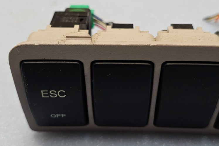05-07 Hyundai Sonata Dash Dimmer Light Switch Cover Bezel Trim Control Panel Tan