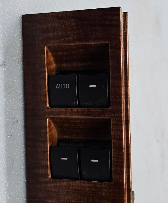🔥06-10 EXPLORER MOUNTAINEER FRONT LEFT DRIVER MASTER WINDOW LOCK SWITCH WOOD