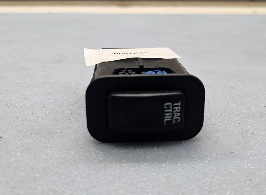 🔥1999-2000 Ford Mustang GT Traction Control Switch Assemb Button black OEM