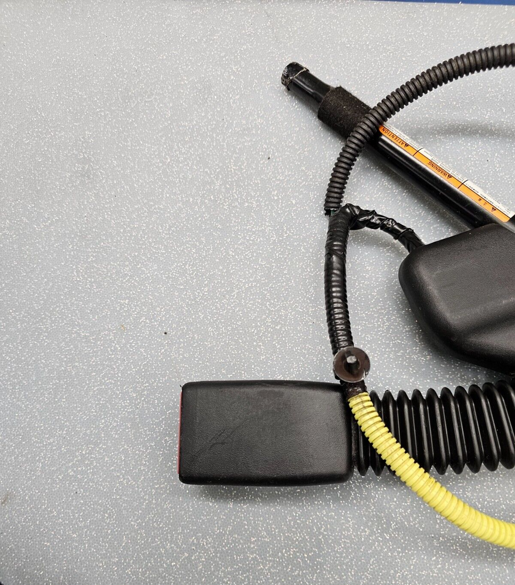 🔥2001-2005 Honda Civic Front Left Driver LH Seat Belt Buckle Pretensioner Black