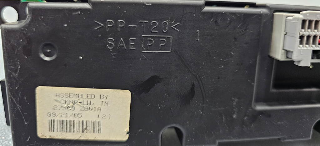 🔥05-06 Nissan Altima Dash AC Heater Temperature Climate Control Air Conditioner