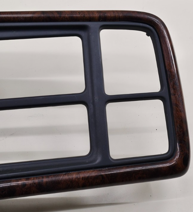 🔥99-02 Silverado Tahoe Instrument Cluster Speedometer Dash Panel Bezel WOOD C4