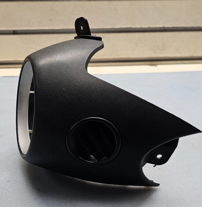 🔥07-15 MINI COOPER FRONT RIGHT PASSENGER DASH AIR VENT BEZEL COVER TRIM BLACK