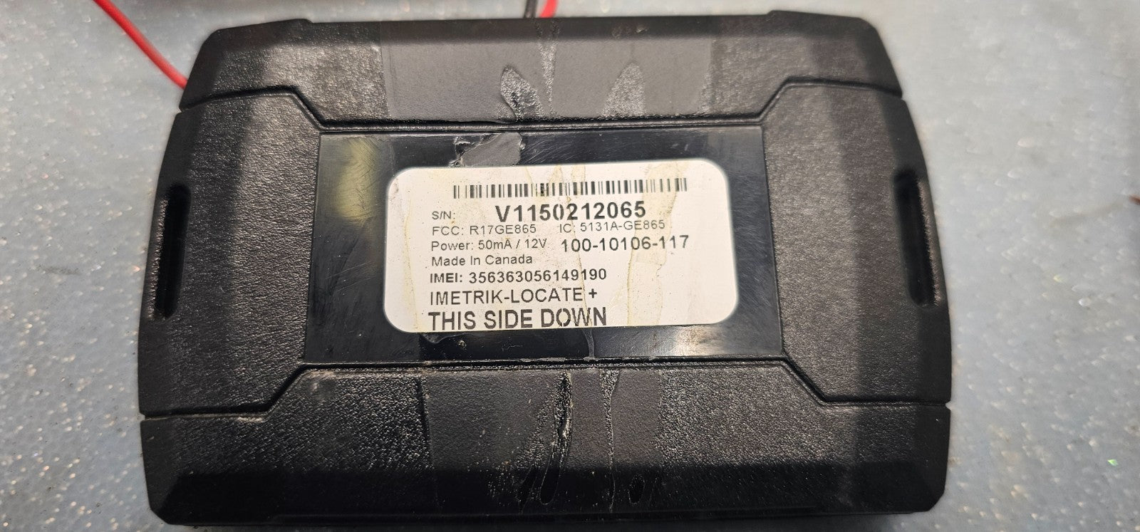 iMTRIK GPS Tracker PART# R17GE865 Great for Car Dealership and Fleets New
