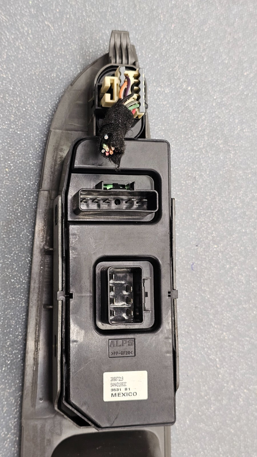 10-12 Chevy Malibu Left Driver Master Power Window Mirror Control Switch Silver