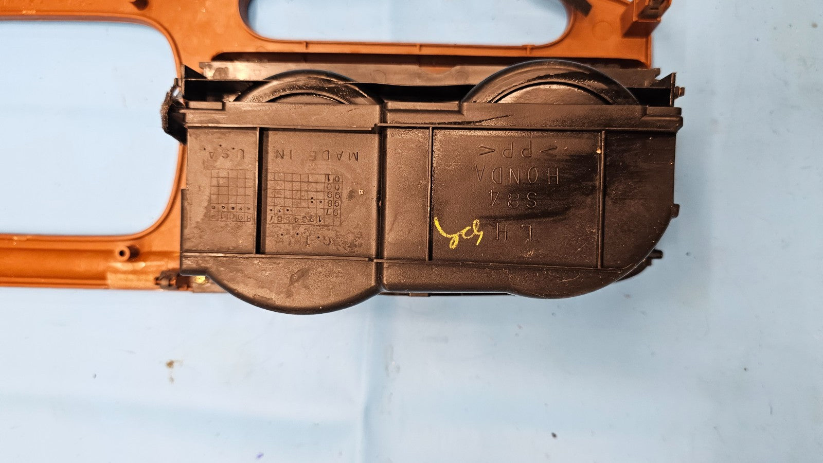 🔥98-02 Accord USDM Center Console Gear Selector Shifter Shift Panel Bezel WOOD