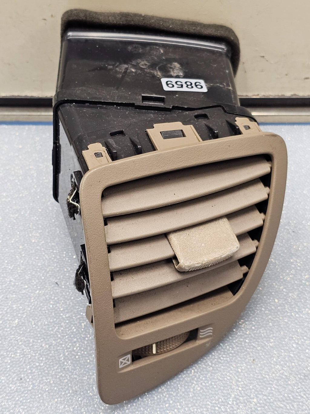 🔥05-10 Sportage Dash LH Left Driver AC Air Vent Heater Conditioning Duct Tan