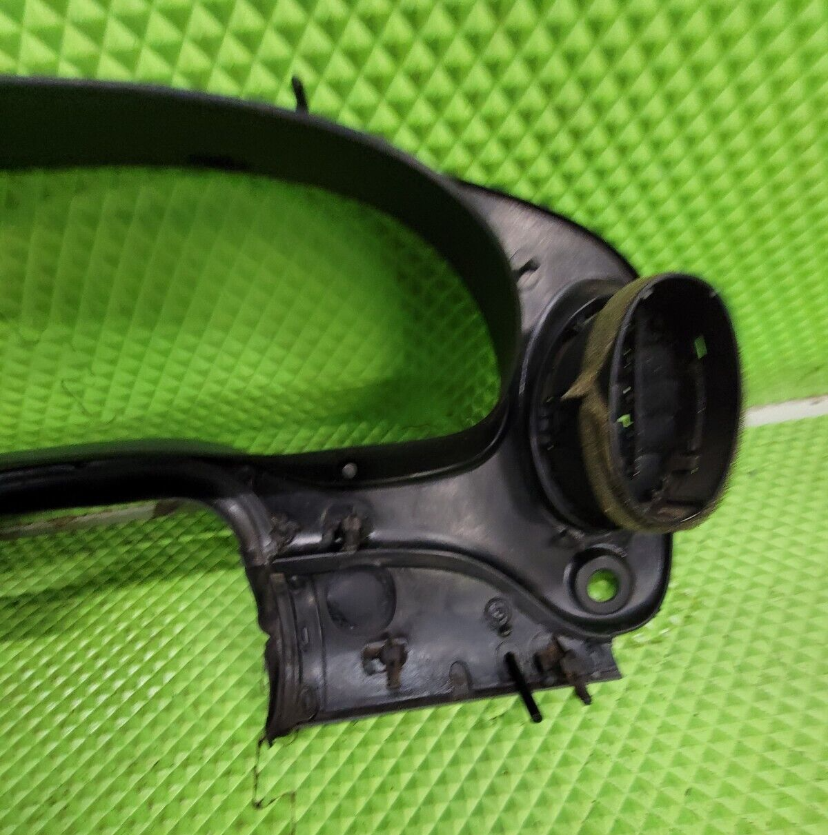🔥97-03 Ford E-150 Econoline Dash Gauge Cluster Bezel Climate Radio Trim Black