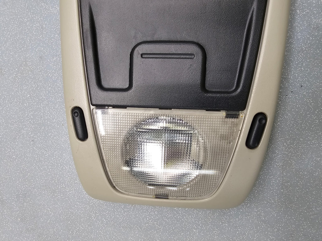 02-05 Explorer Mountaineer Overhead Console Dome Map Light Storage Assembly Tan