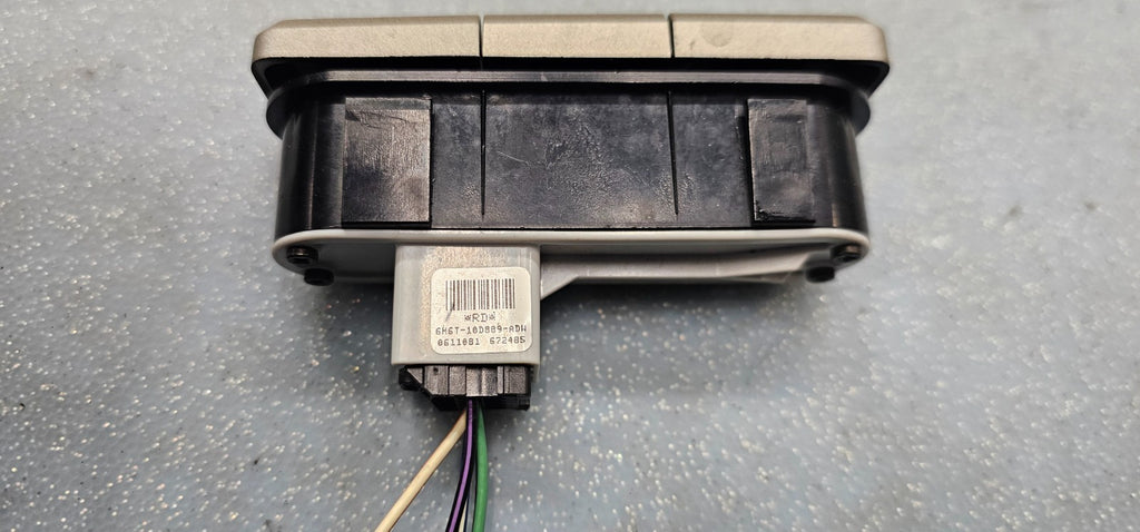 🔥07-10 LINCOLN MKZ MKX DASH INFO SETUP RESET CONTROL SWITCH ASSEMBLY SILVER OEM