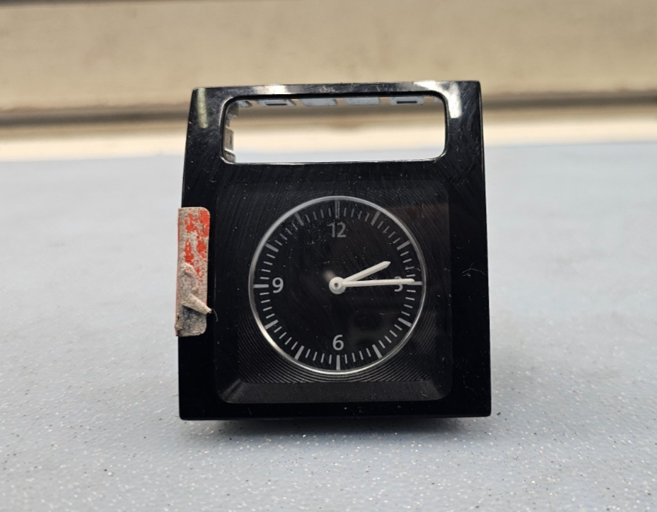 🔥12-15 VW PASSAT DASH HAZARD SWITCH WITH CLOCK BLACK OEM