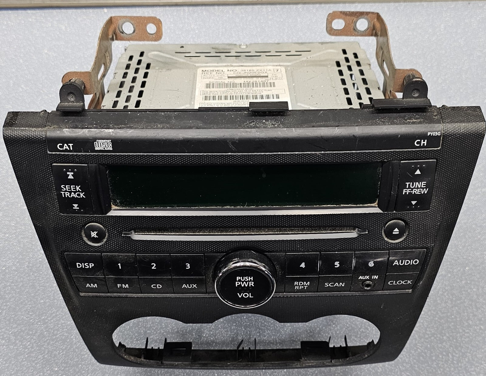 🔥10-12 Nissan Altima DASH AM FM CD Player Radio Receiver w/o navigation system