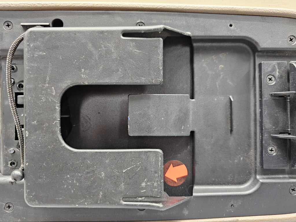 🔥02-05 EXPLORER Mountaineer Center Console Lid Armrest Top Cover Assembly TAN