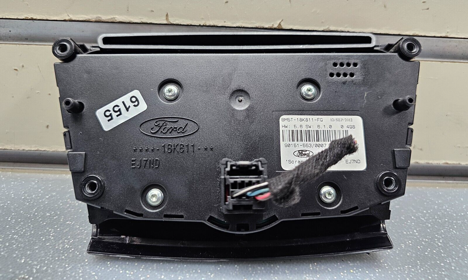 🔥12-14 Ford Focus Dash Radio Stereo Navigation CD Control Module Panel Assembly
