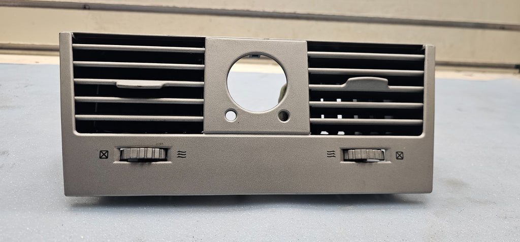 🔥07-09 LINCOLN MKZ DASH CLOCK DISPLAY ANALOG TIME HVAC A/C AIR VENT BEZEL Tan