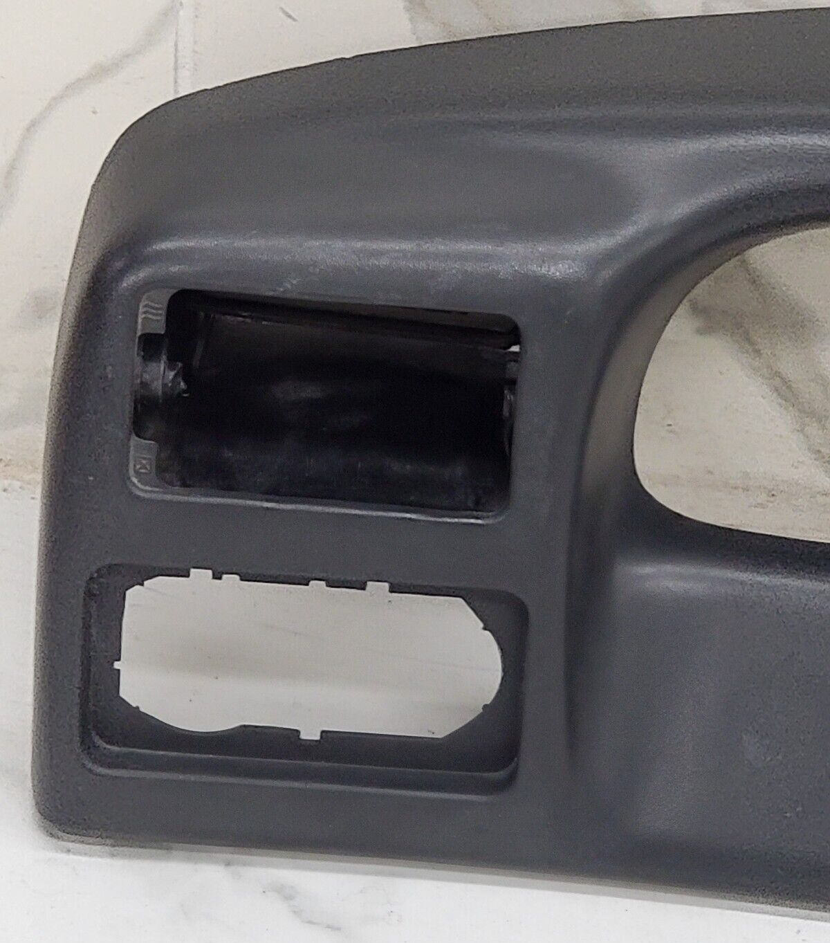 🔥99-04 Ford F250 F350 Dash Instrument Cluster Speedometer Bezel Panel Gray C22