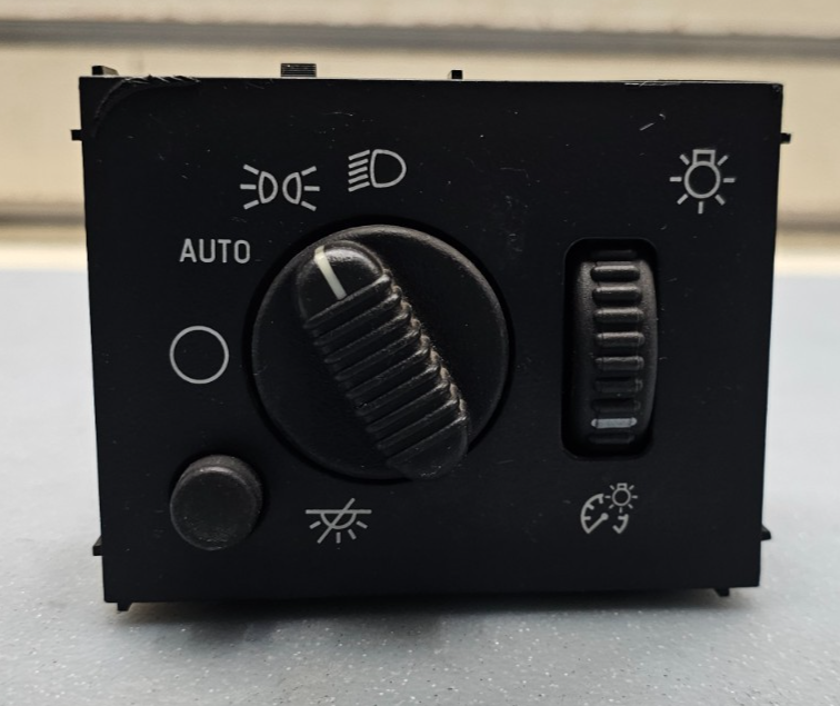 🔥03-06 SILVERADO GMC SIERRA HEADLIGHT DOME LIGHT DIMMER CONTROL SWITCH BLACK