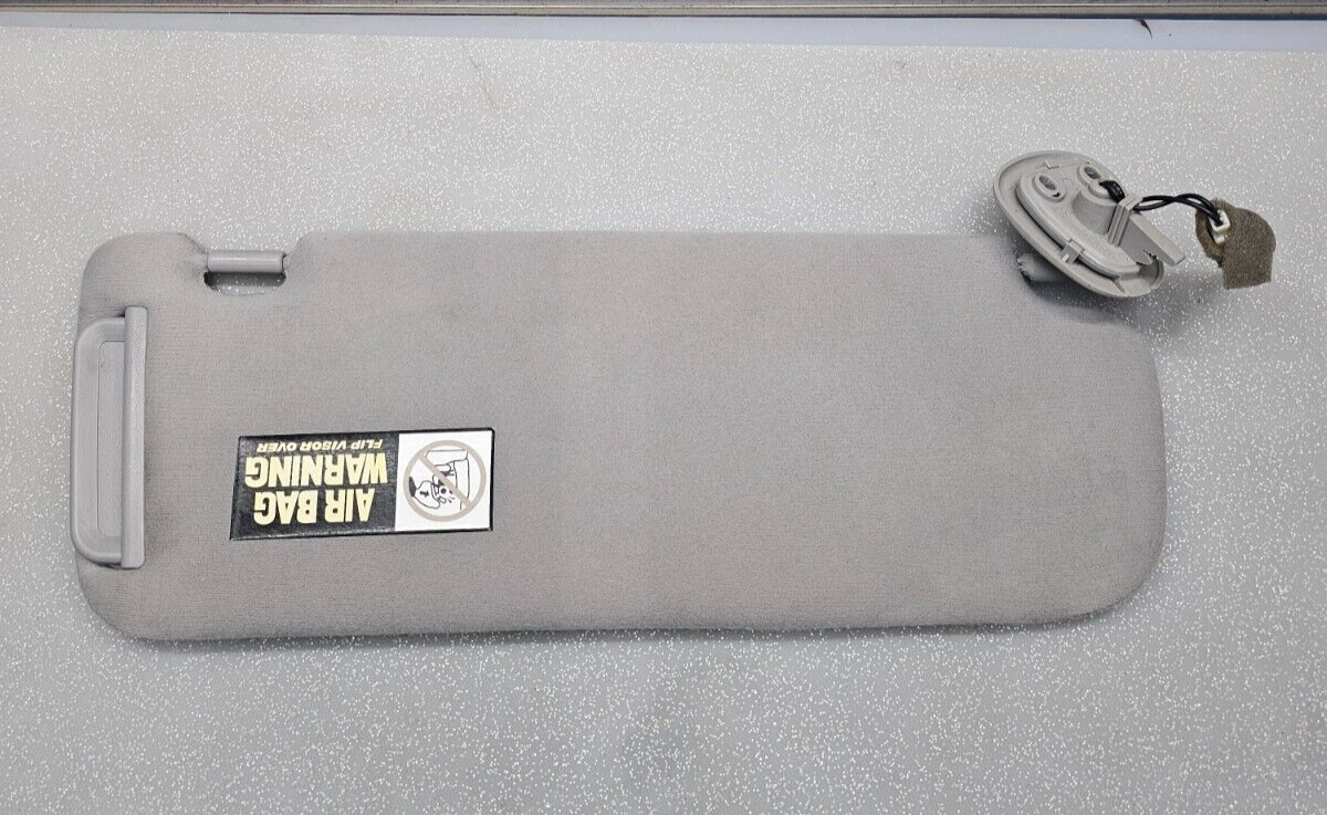 🔥2006-2010 Hyundai Sonata Sun Visor Driver Left Side Cloth Gray