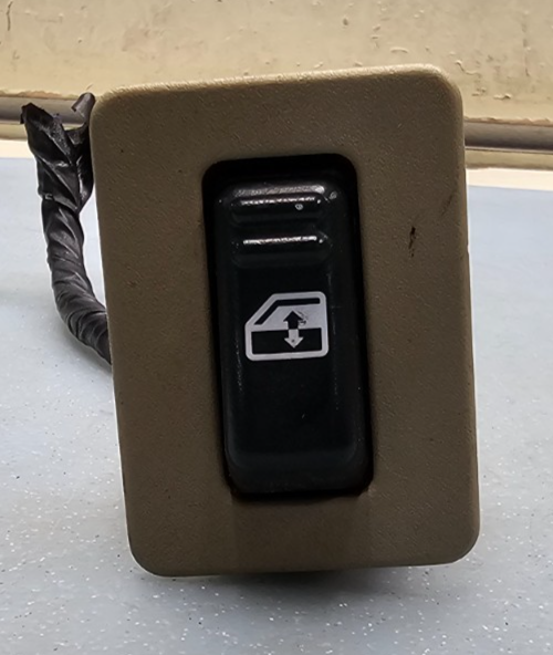 🔥99-02 Chevy Silverado SIERRA Power Window Switch Lock REAR Left/Right Tan WS3