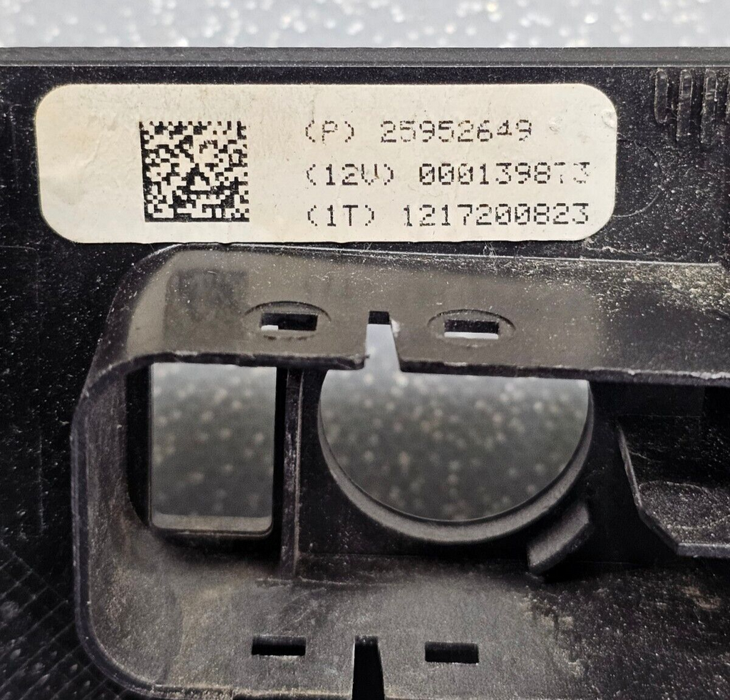 07-13 CHEVY SILVERADO SIERRA LEFT DRIVER MASTER POWER WINDOW SWITCH SILVER WS47