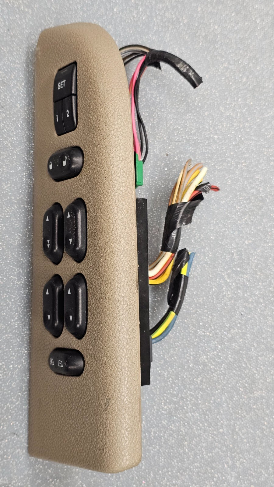 03-06 Ford Expedition Left Driver Master Door Window Control Switch Assembly Tan