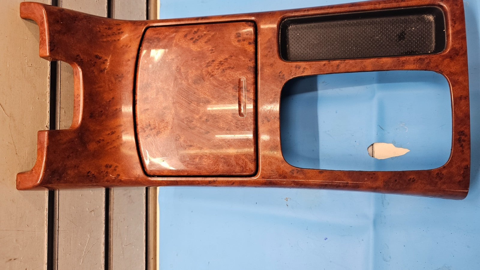 🔥02-06 Toyota Camry Shifter Shift Bezel Center Console Cup Holder Assembly Wood
