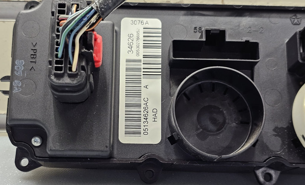 04-08 Chrysler Pacifica Dash A/C Heater Climate Temperature Control Conditioning