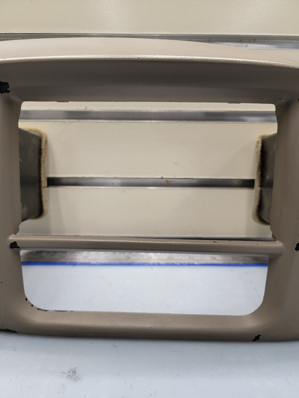 🔥97-03 Ford F150 Center Dash Radio Climate Trim BEZEL Panel AIRBG Line TAN