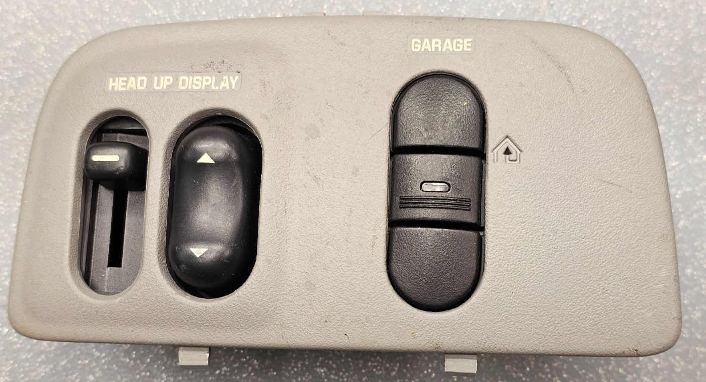 🔥97-05 Buick Park Avenue Overhead Console Switch Garage Door Sunroof Tan OEM