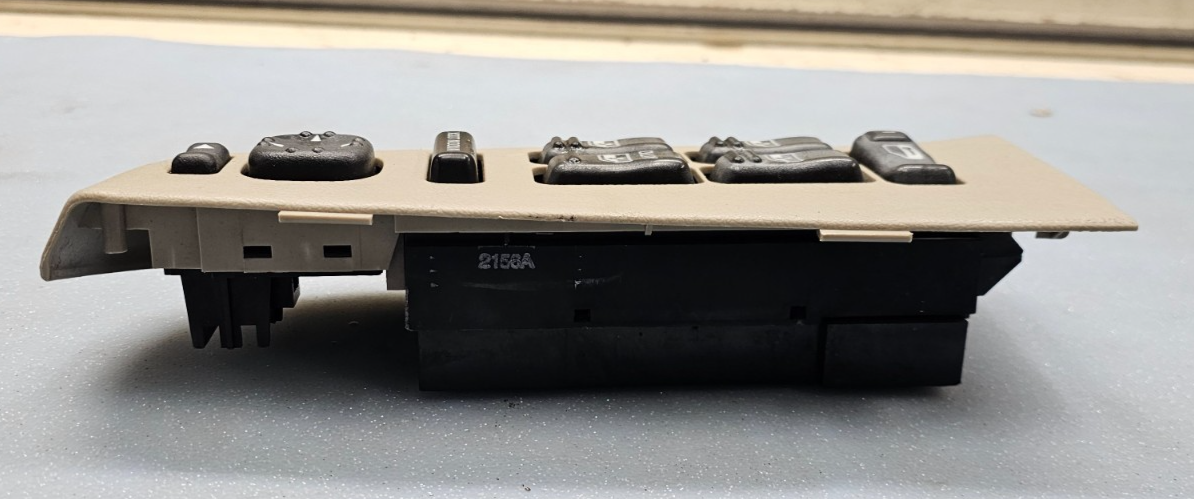 🔥03-06 SILVERADO ESCALADE LEFT Driver Master Door Window Switch Tan OEM