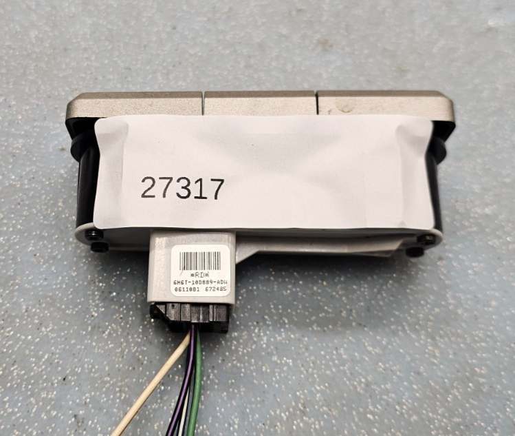 🔥07-10 LINCOLN MKZ MKX DASH INFO SETUP RESET CONTROL SWITCH ASSEMBLY SILVER OEM