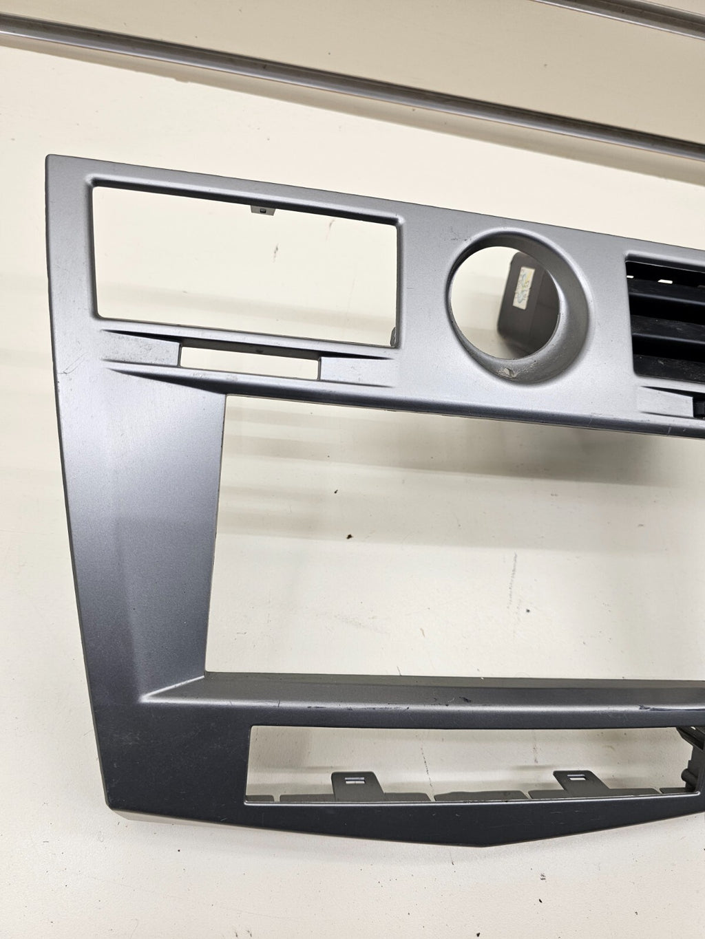 🔥07-10 Chrysler Sebring Center Dash Radio Bezel Surround Trim Panel SILVER OEM